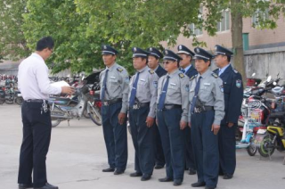 襄陽保安公司員工日常?。?！