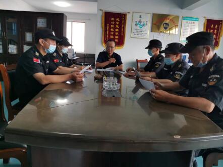 戎安公司義務(wù)巡邏開展反電詐、防溺水宣傳活動